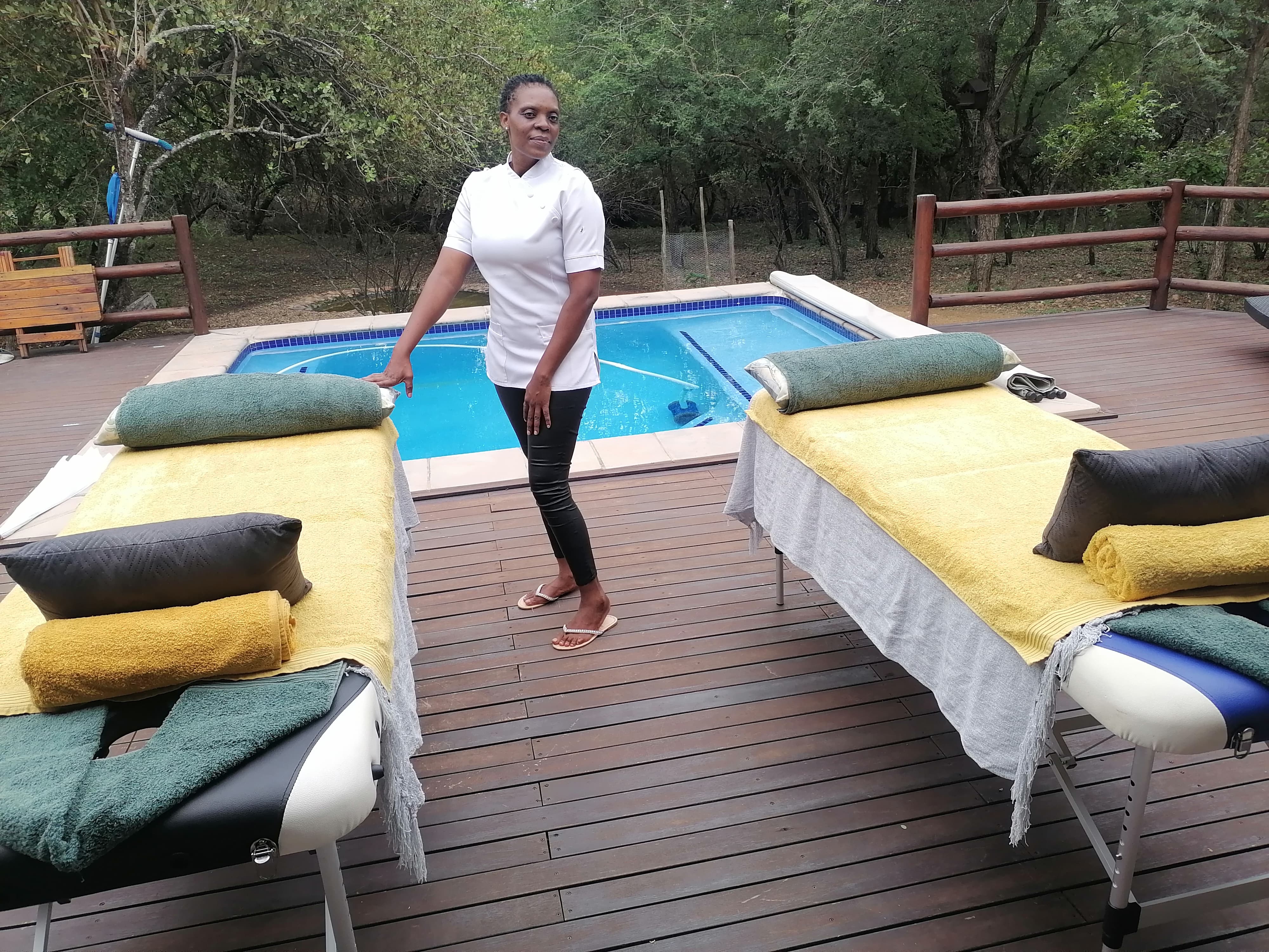 Wellness and healing spa atmosphere